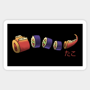 Tako Sushi Sticker